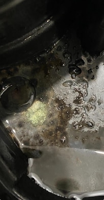 Inside coffee maker