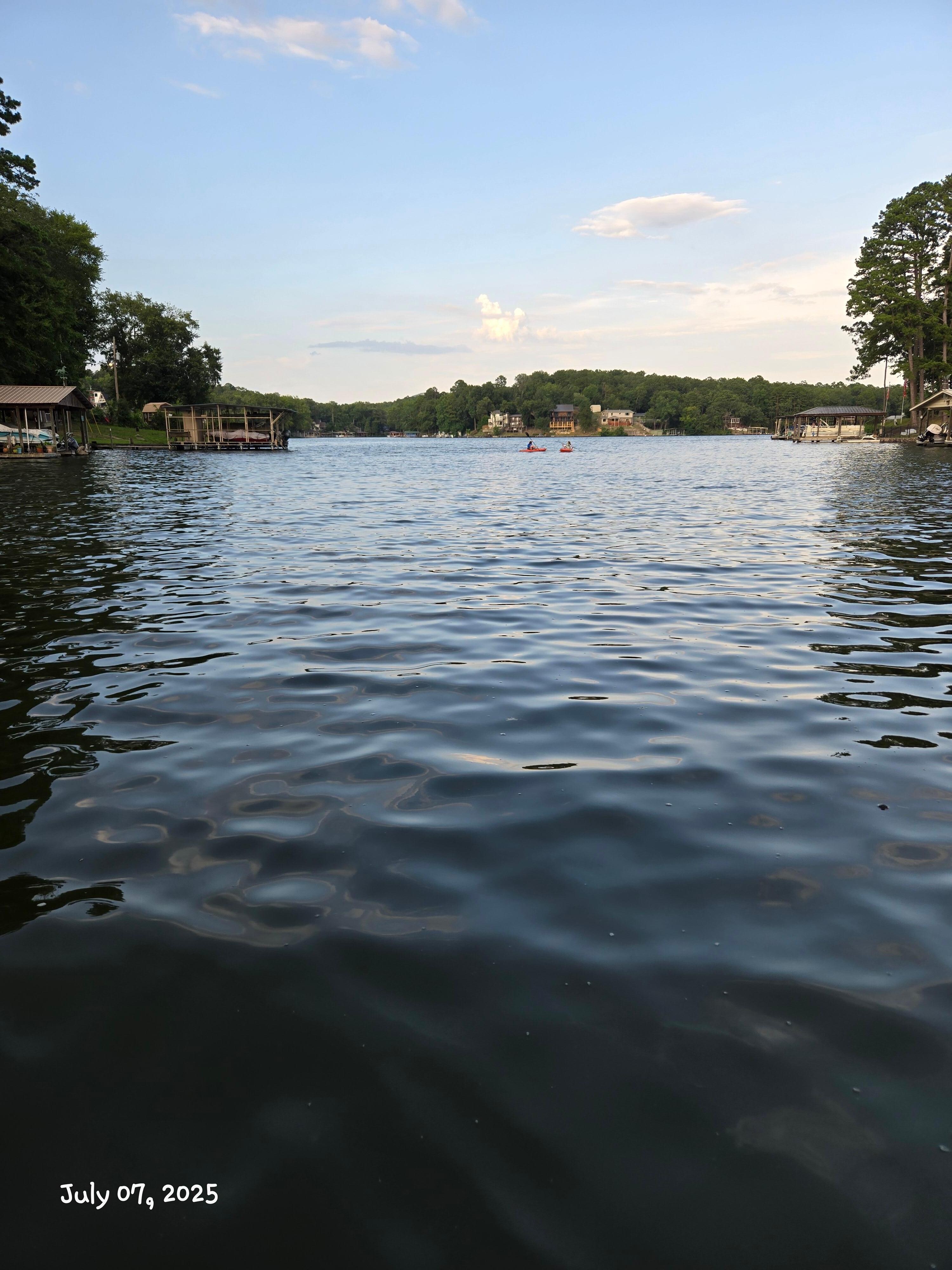 View of cove and lake from the dock