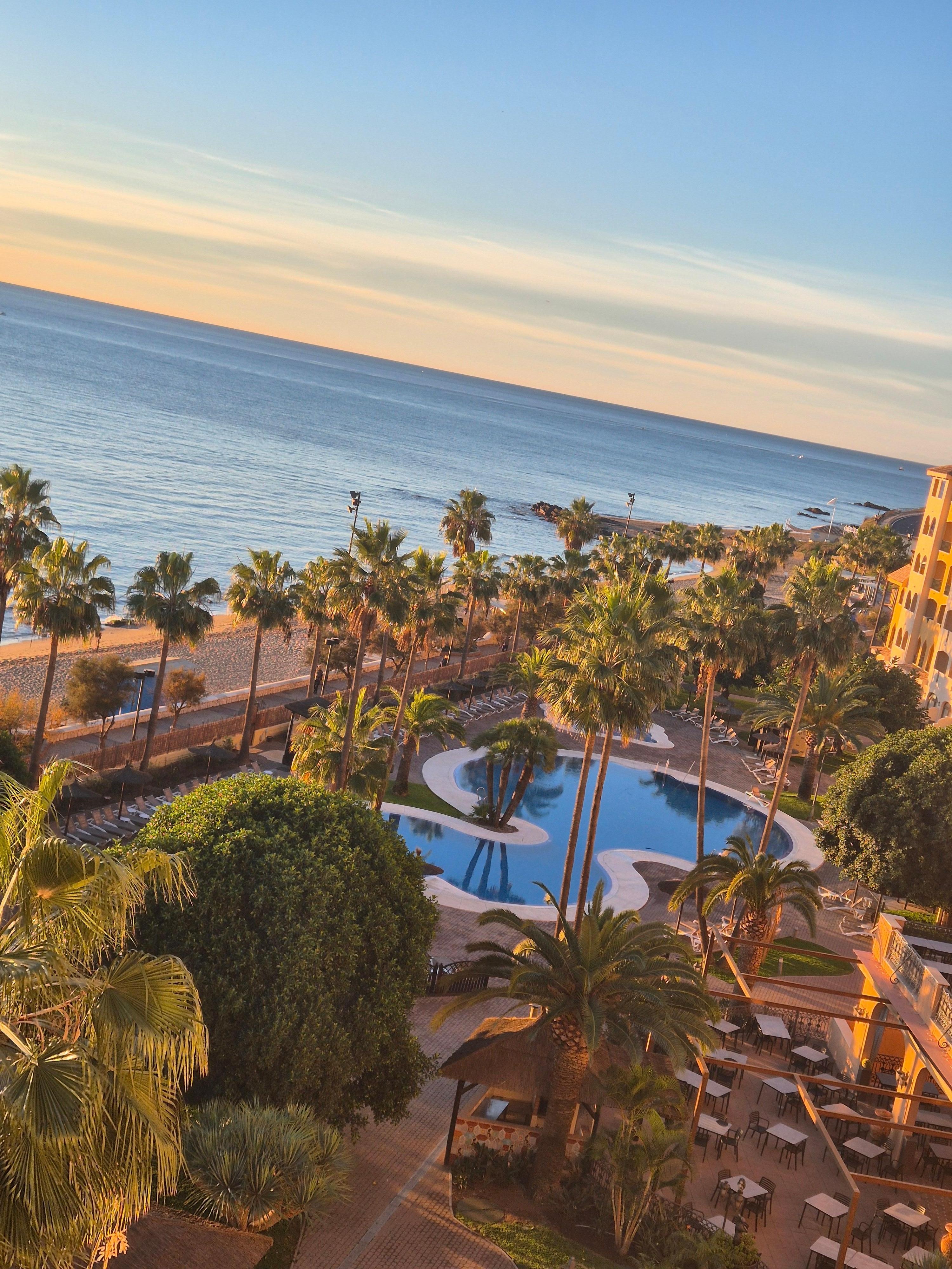 Prachtig uitzicht vanuit onze kamer