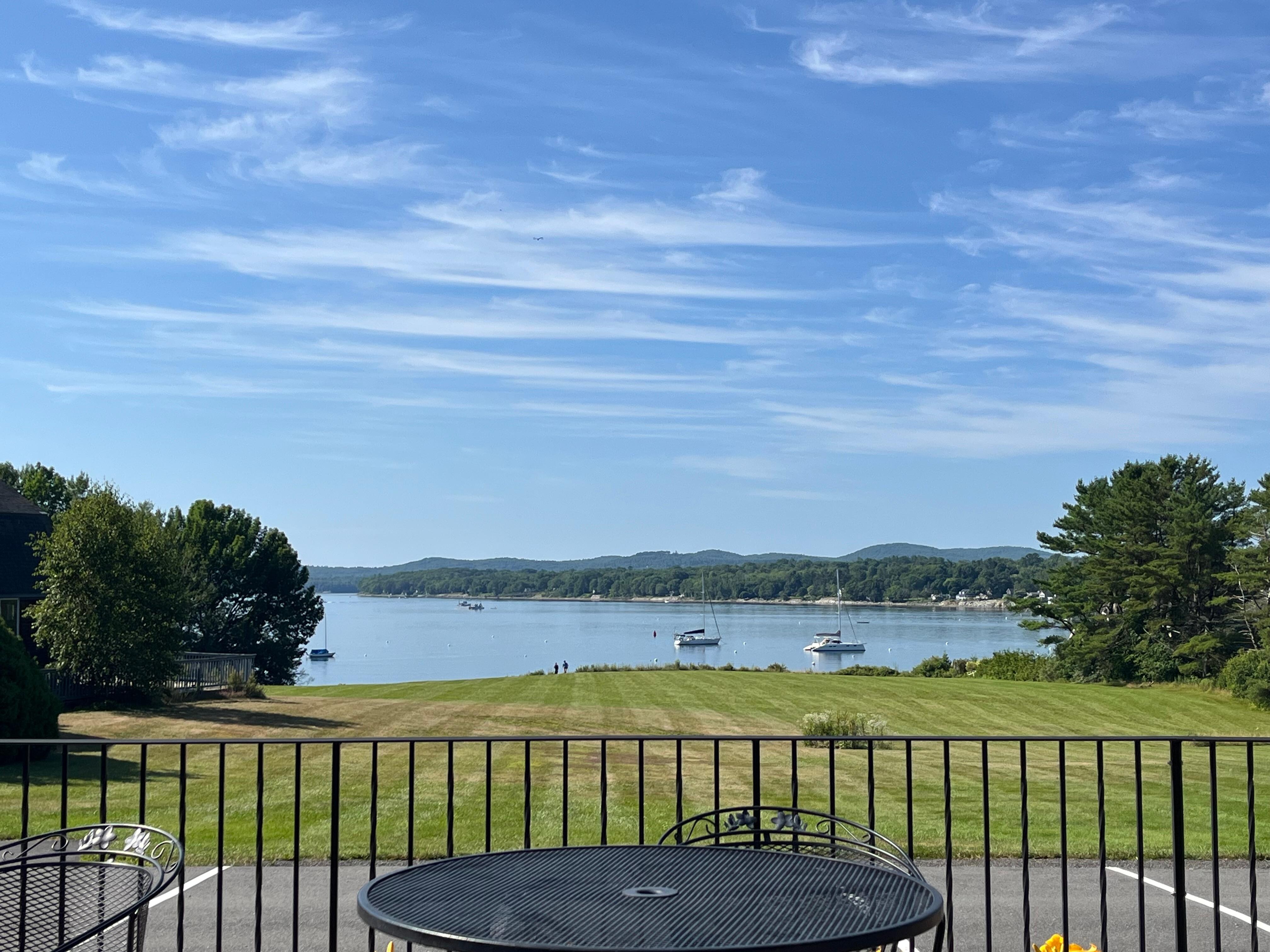 Patio view of ocean