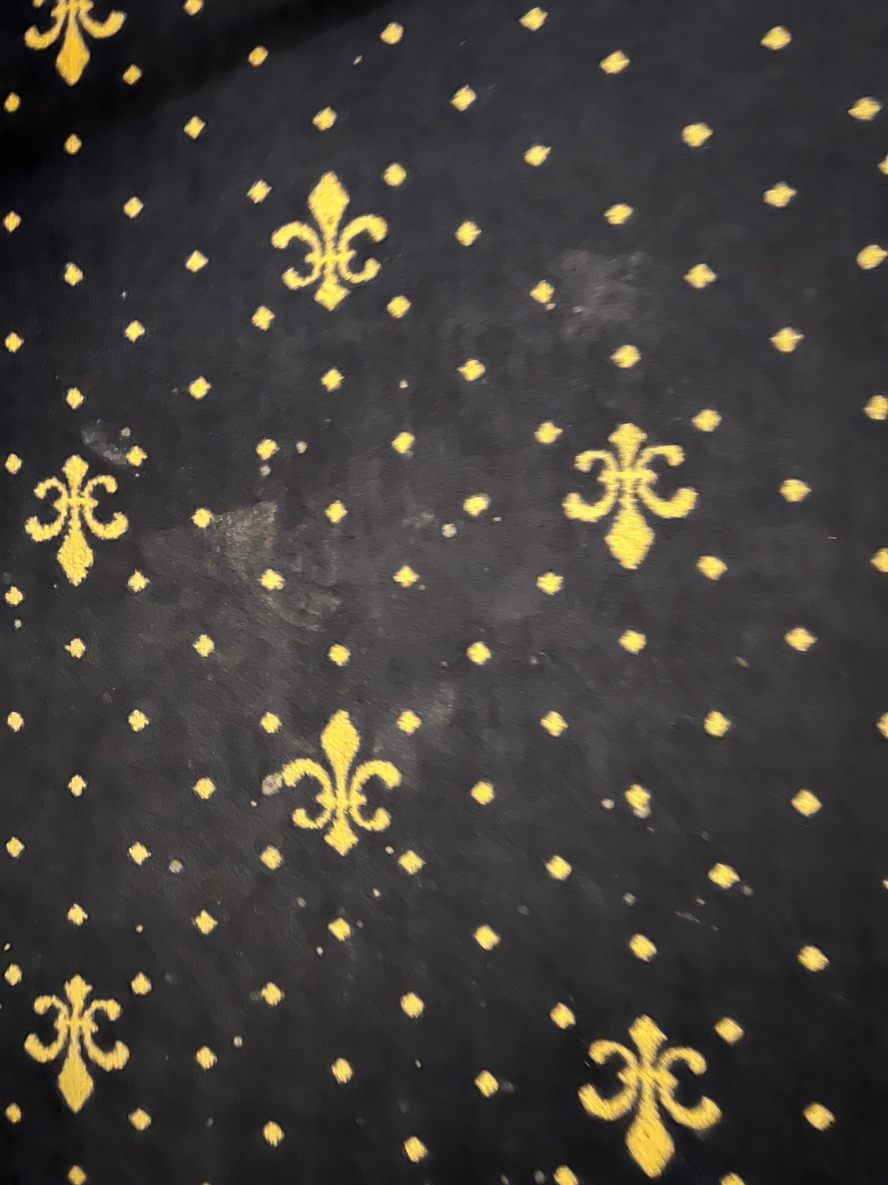 Room floor with clear stains, several places, this is just one area.