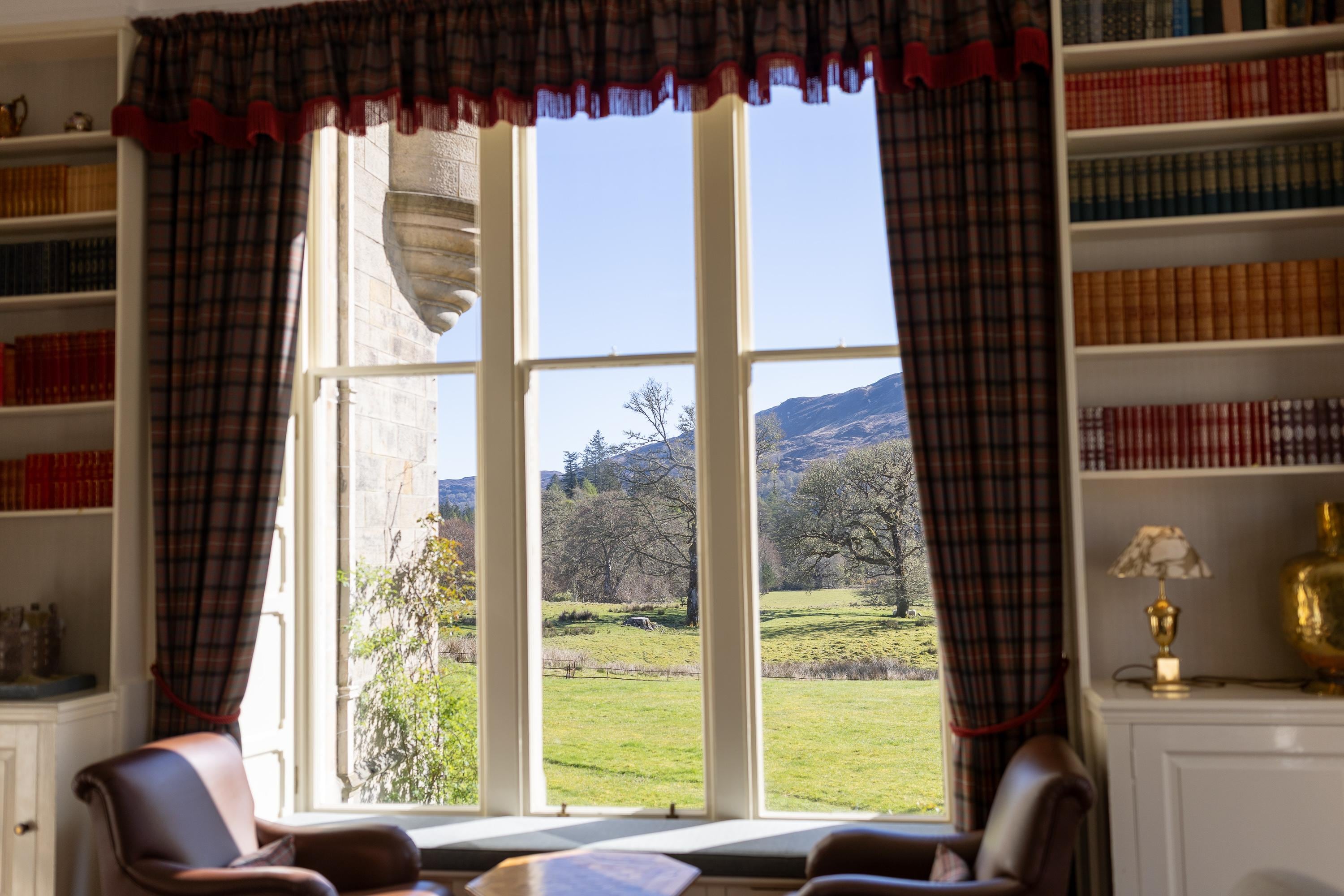 view from the main lobby