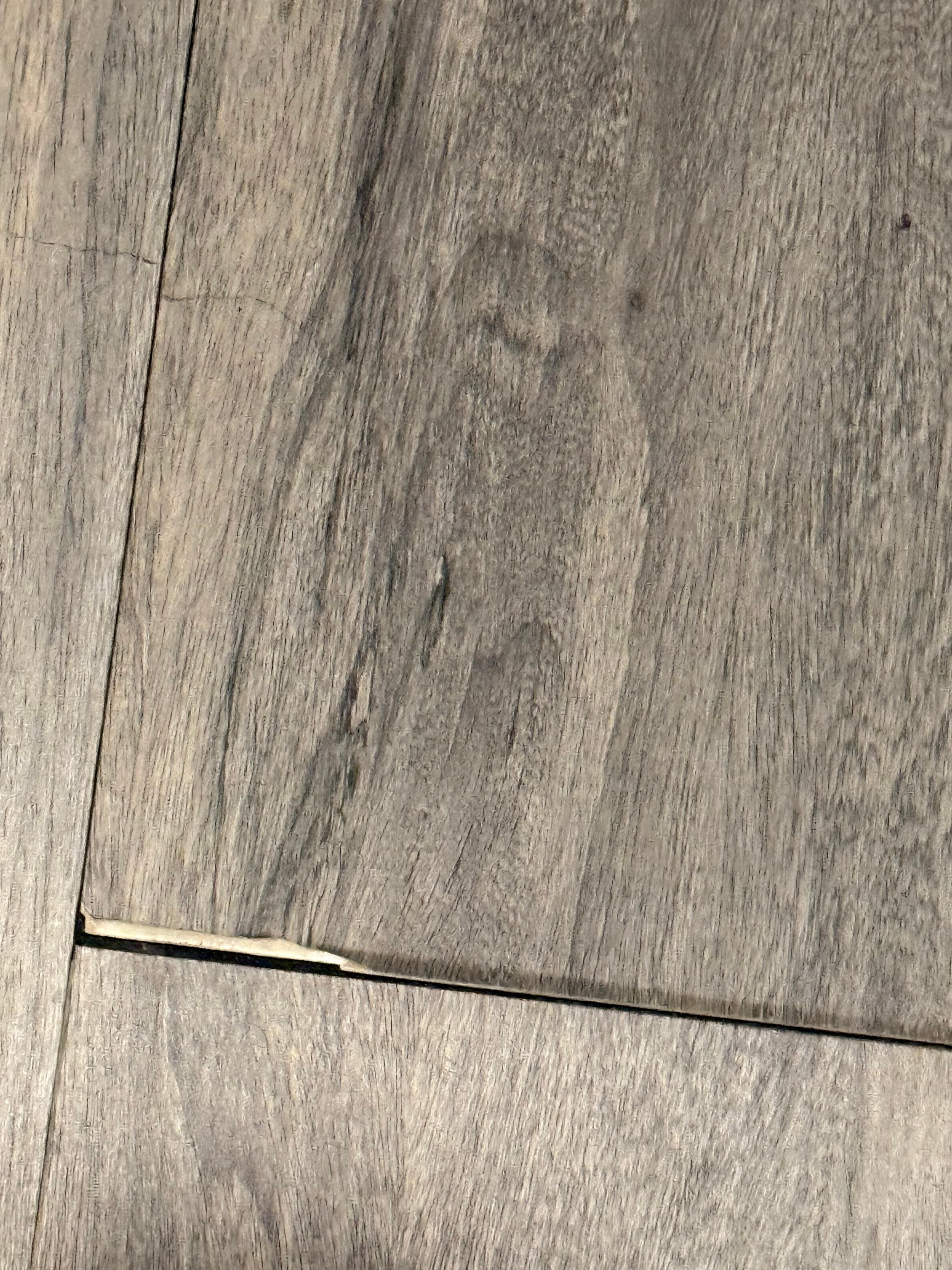 Bedroom flooring was not intact 