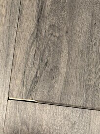 Bedroom flooring was not intact