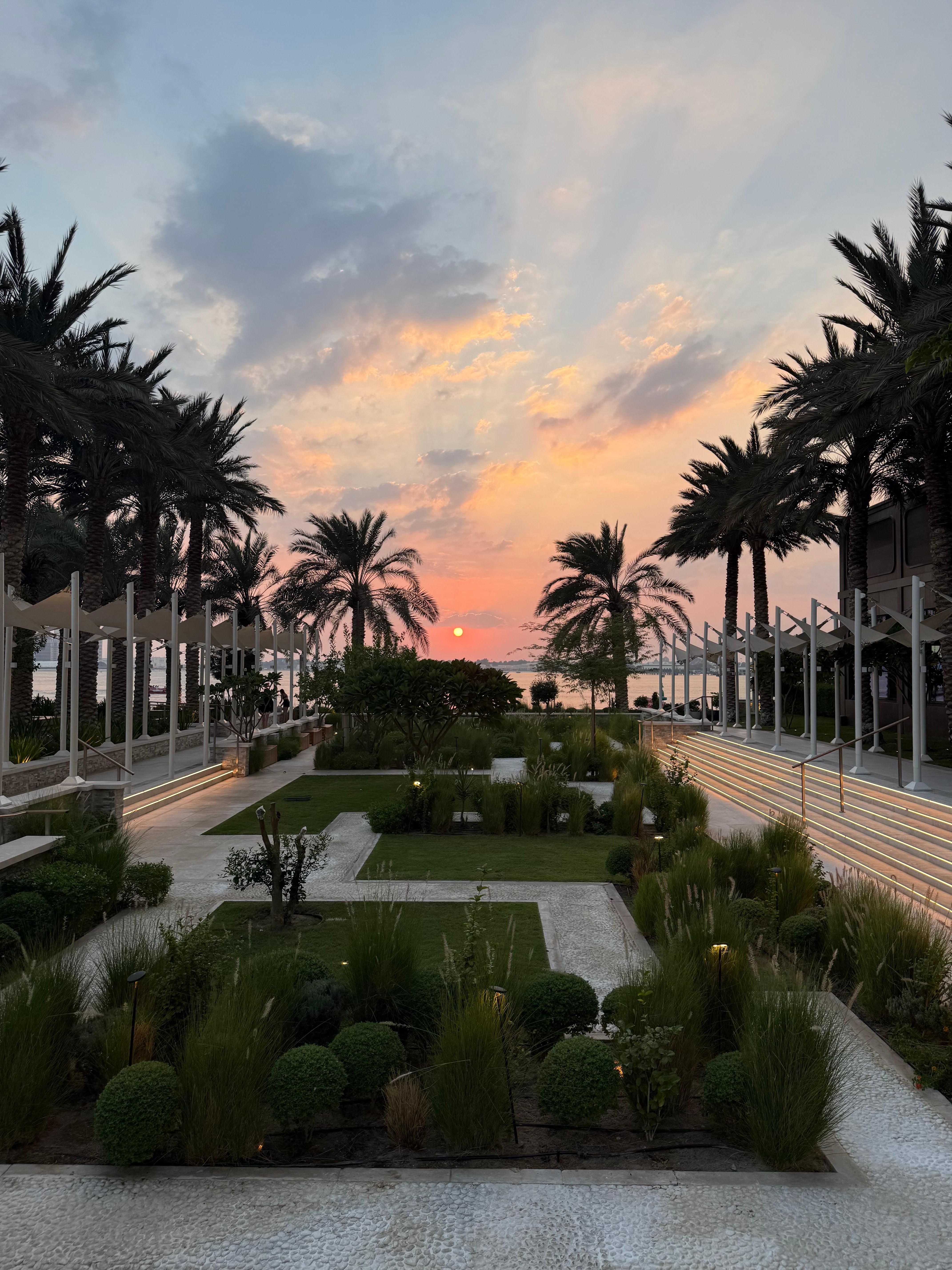 cozy garden is just steps away from the beach