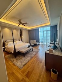 Zimmer mit Meerblick und Balkon