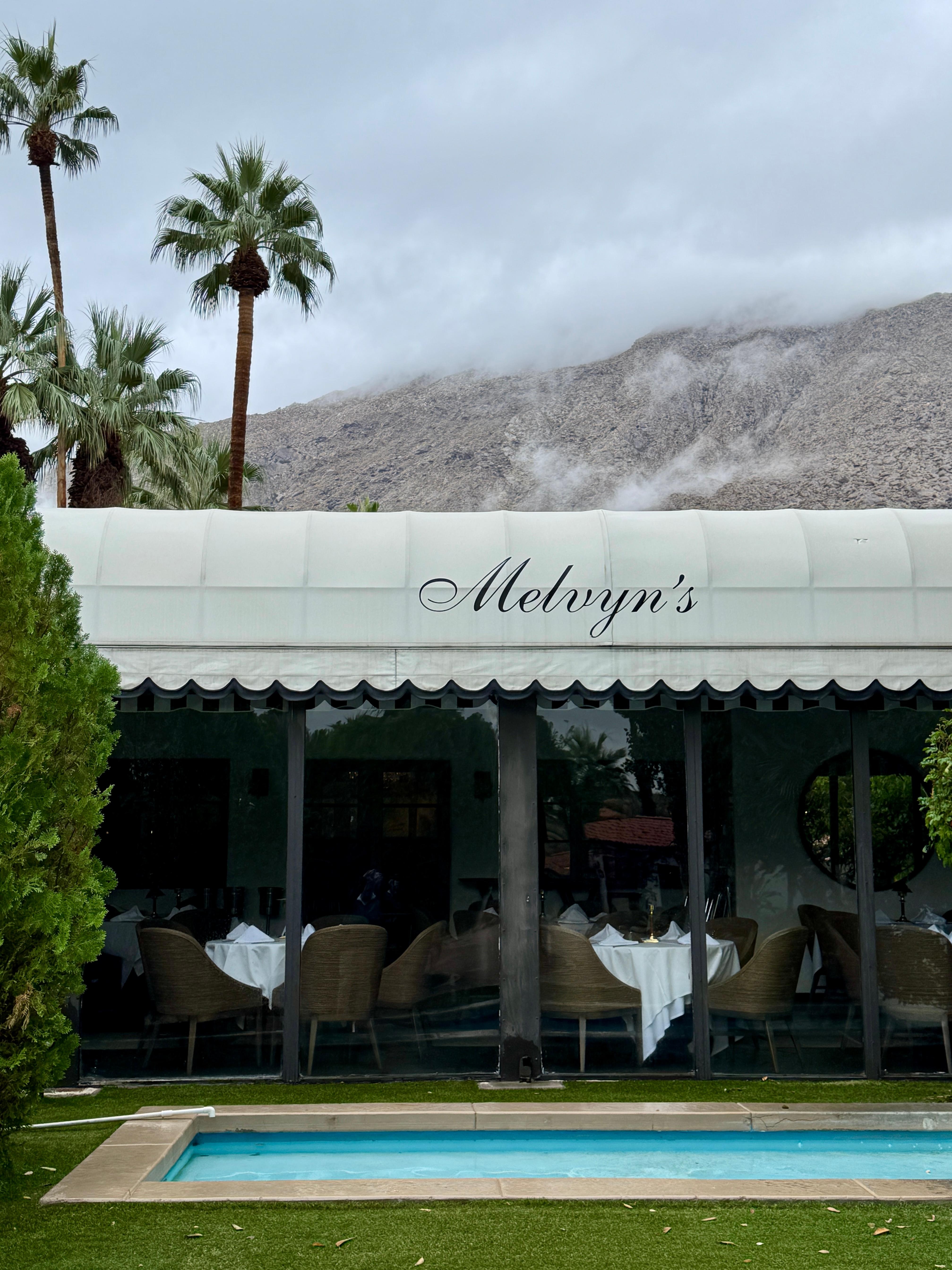 Rain clouds on the mountains