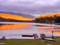 Sunset on the lake
