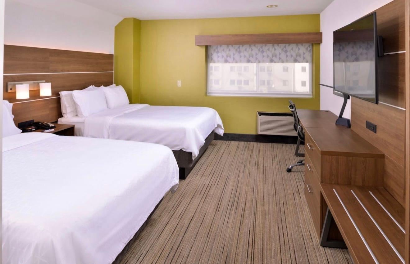 Quartos limpos e confortáveis 