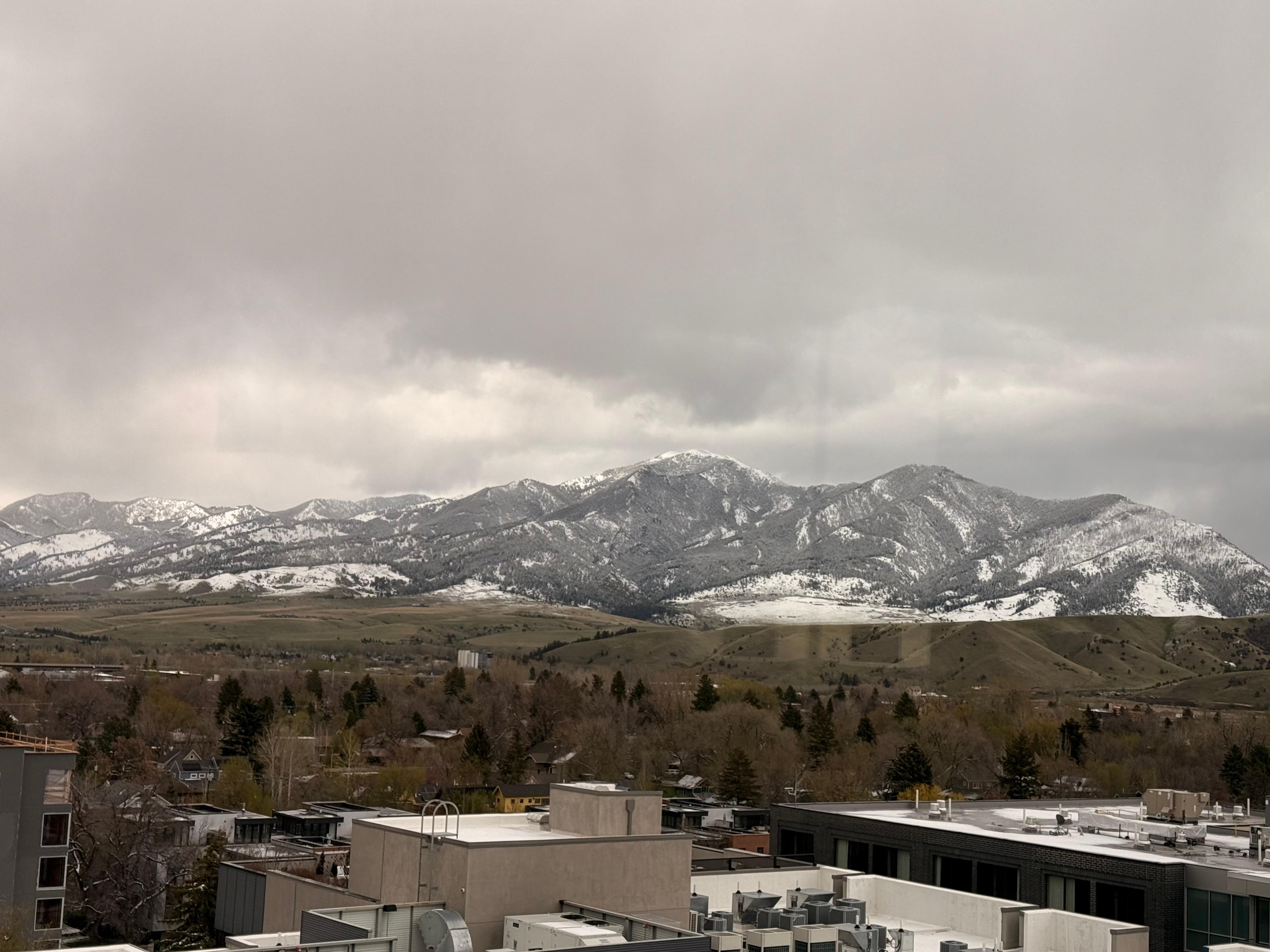 View from my window. Beautiful mountains 🏔️ 