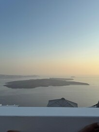tramonto dalla stanza