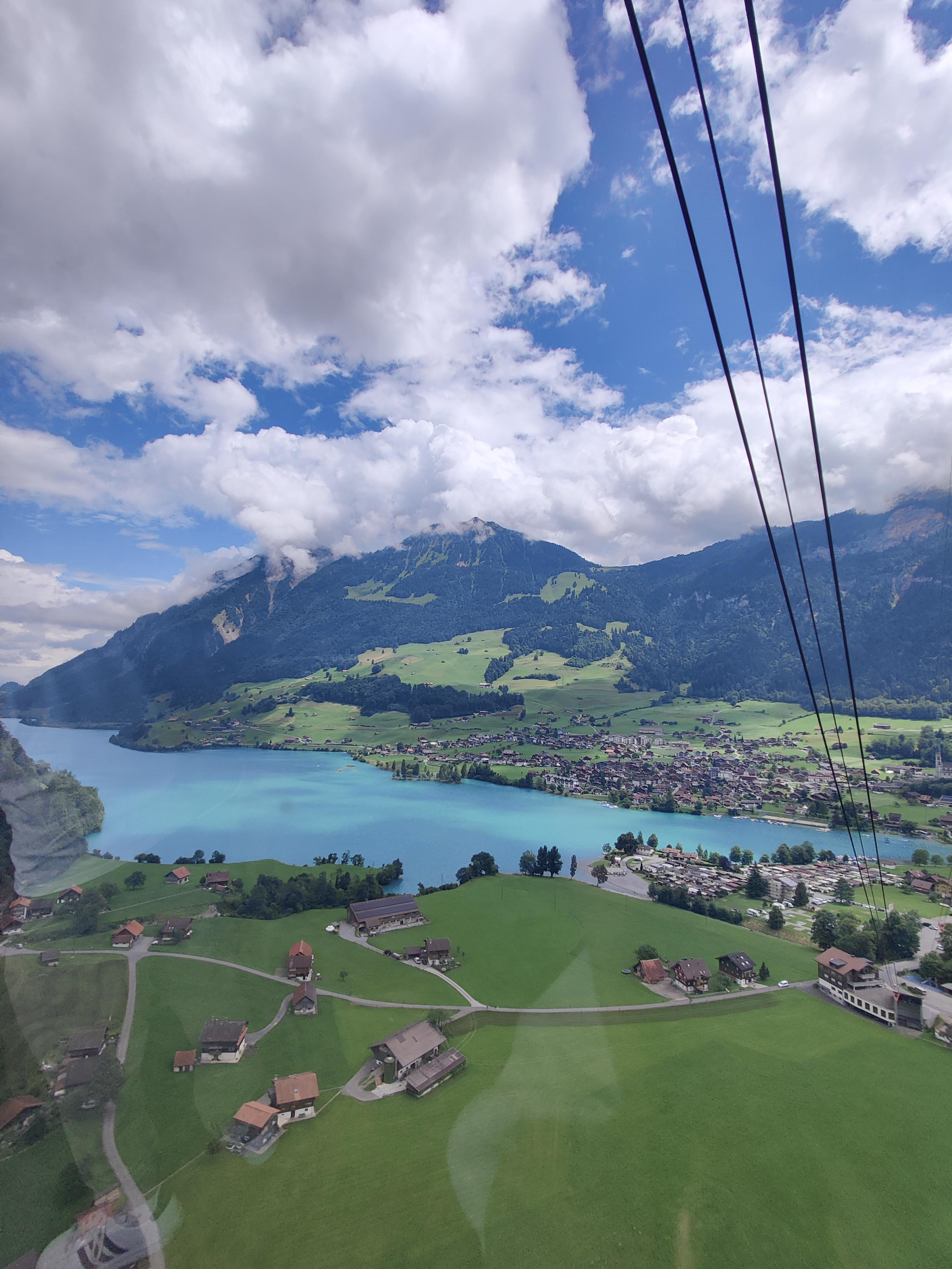 View from Lungern cable car