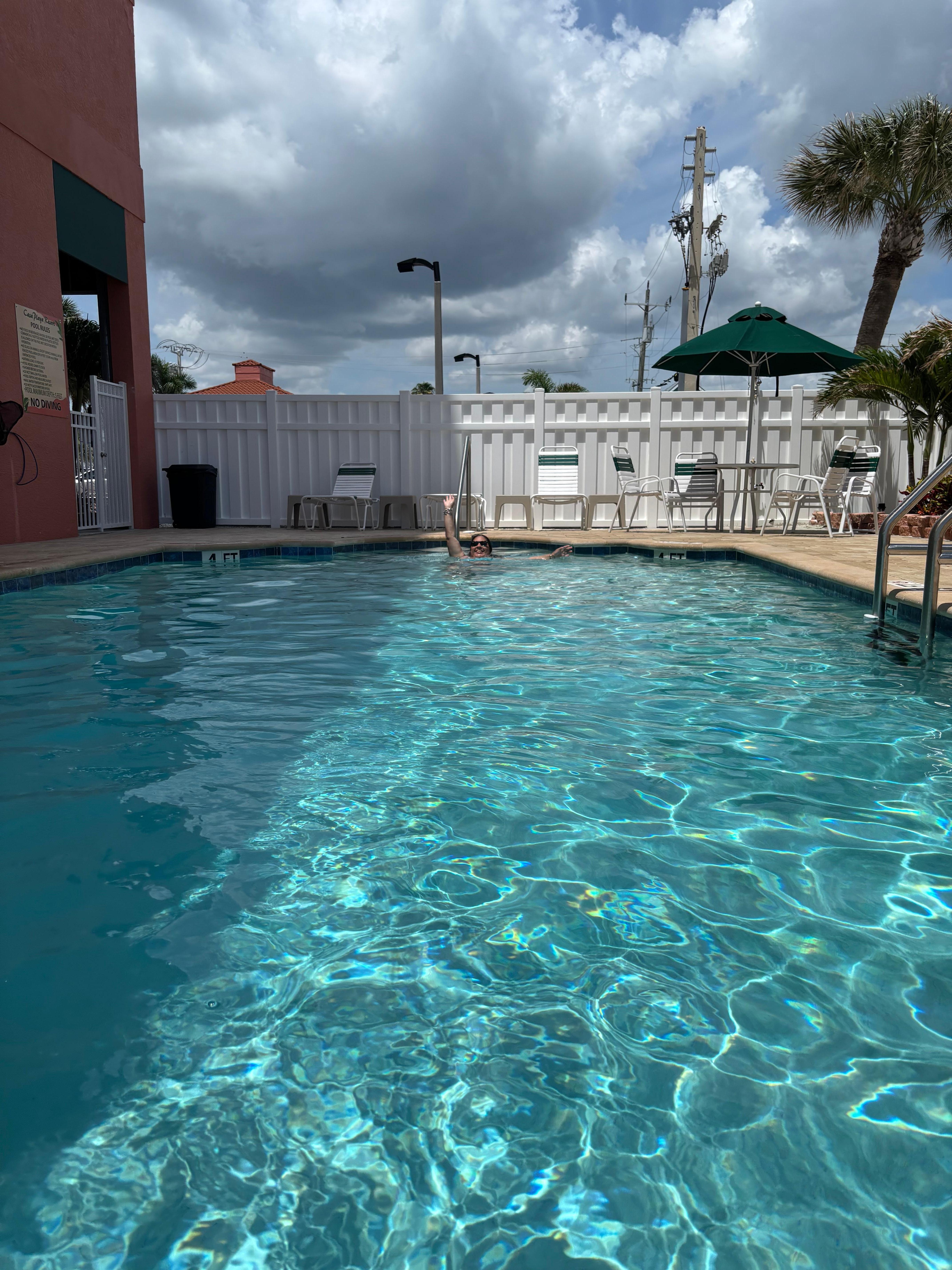 Pool area
