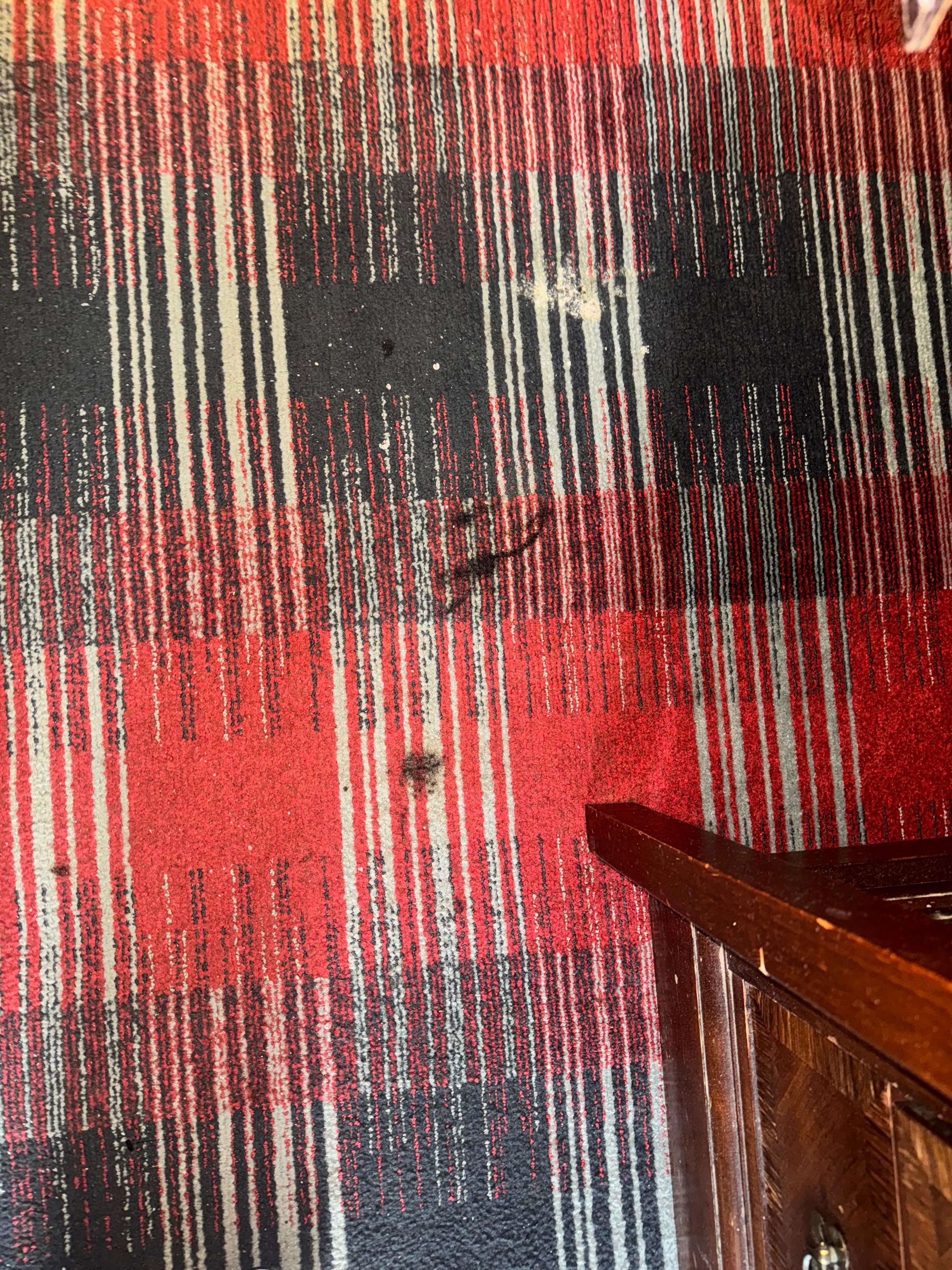 More stains on floor