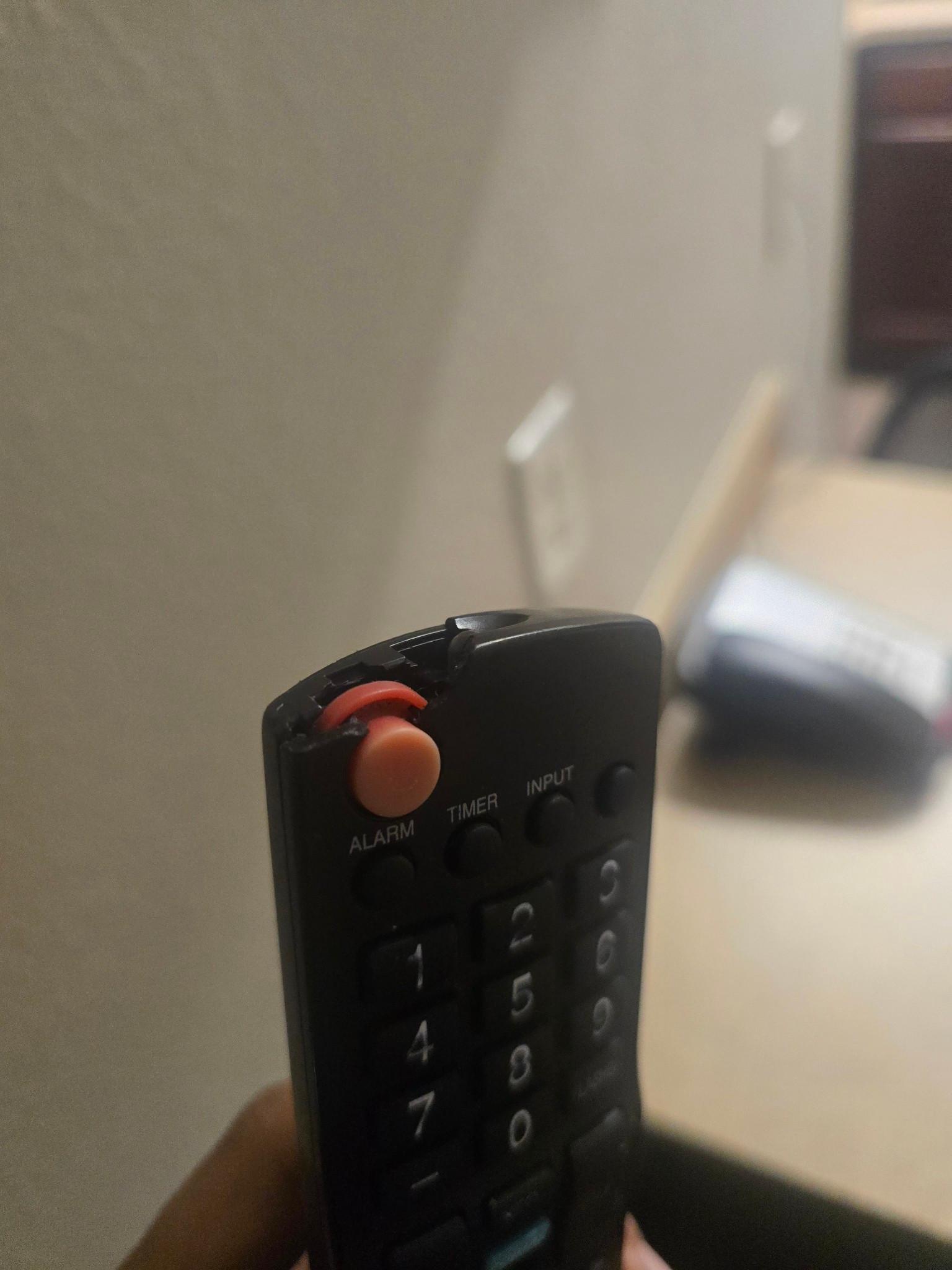 This tv remote didn’t work 