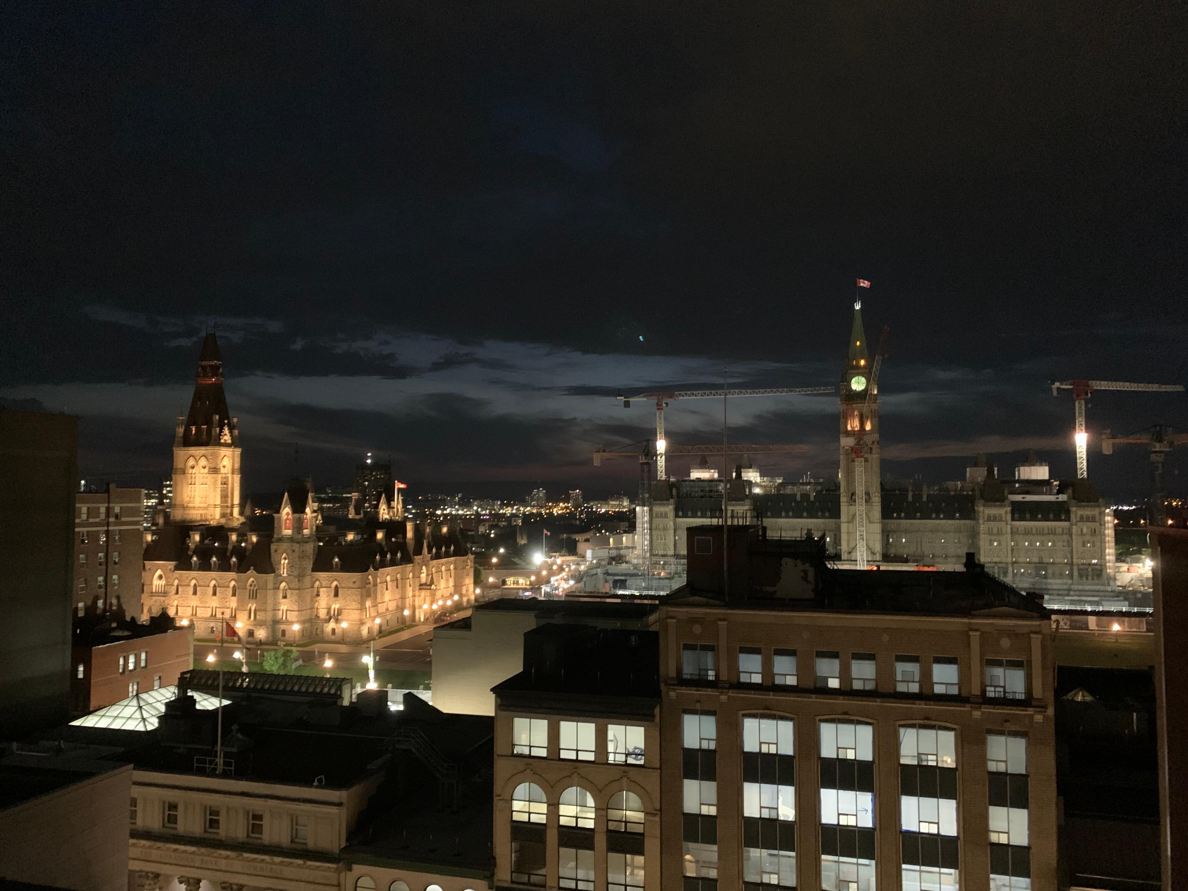 View from sky lounge 
