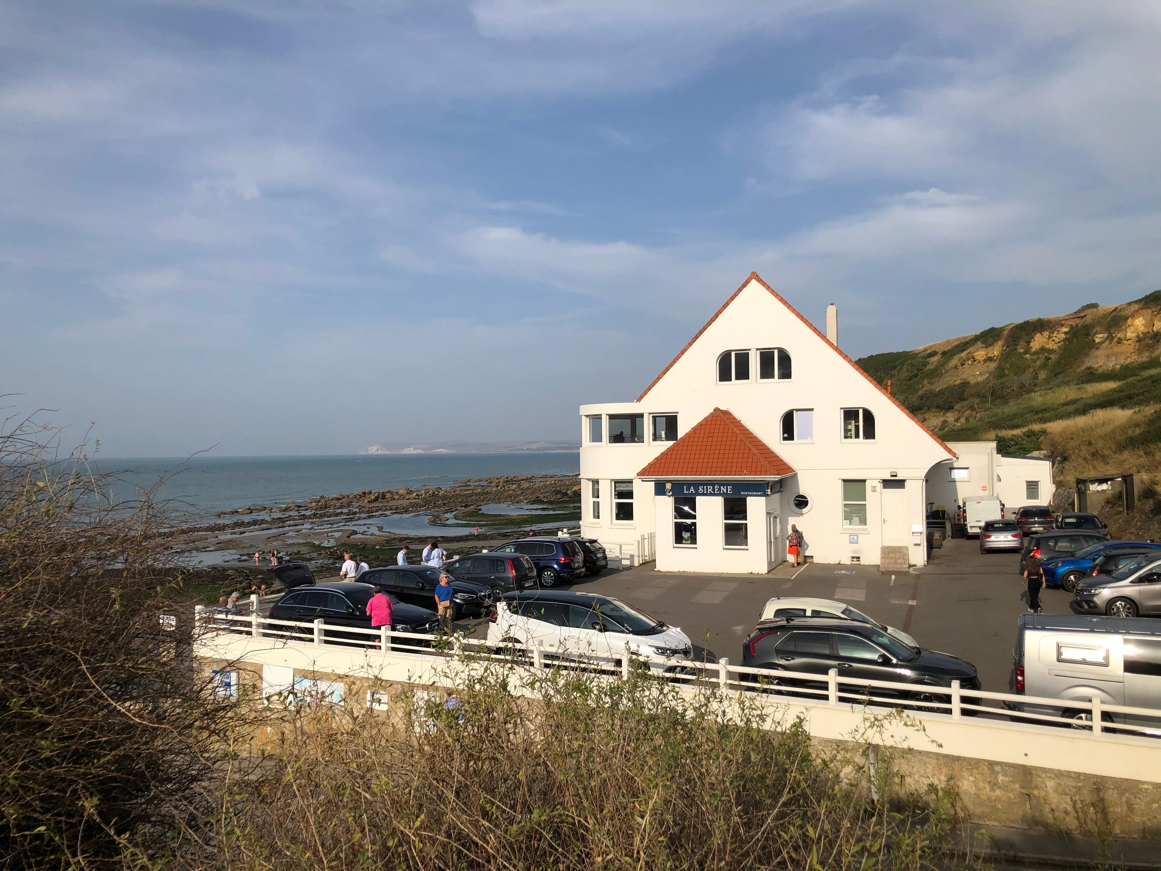 Restaurant, 500 meter van de cottages, aan de zee, aanrader!