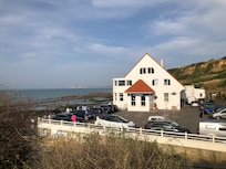 Restaurant, 500 meter van de cottages, aan de zee, aanrader!