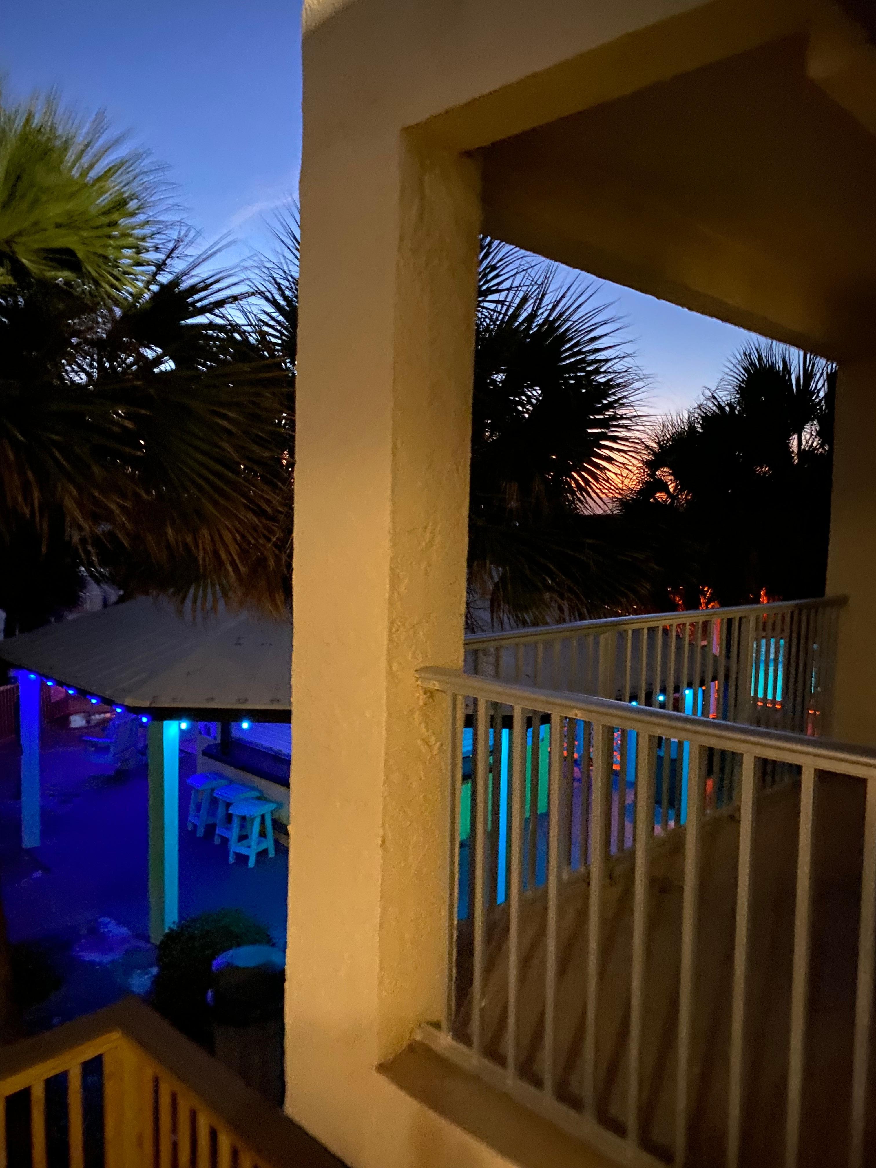 Our lovely oceanfront “view”. 😡