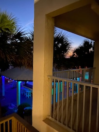 Our lovely oceanfront “view”. 😡