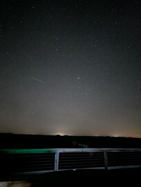 The night sky that just seems unreal.