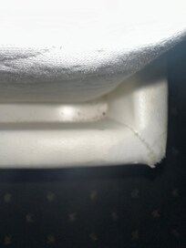 Filth on the bed platform