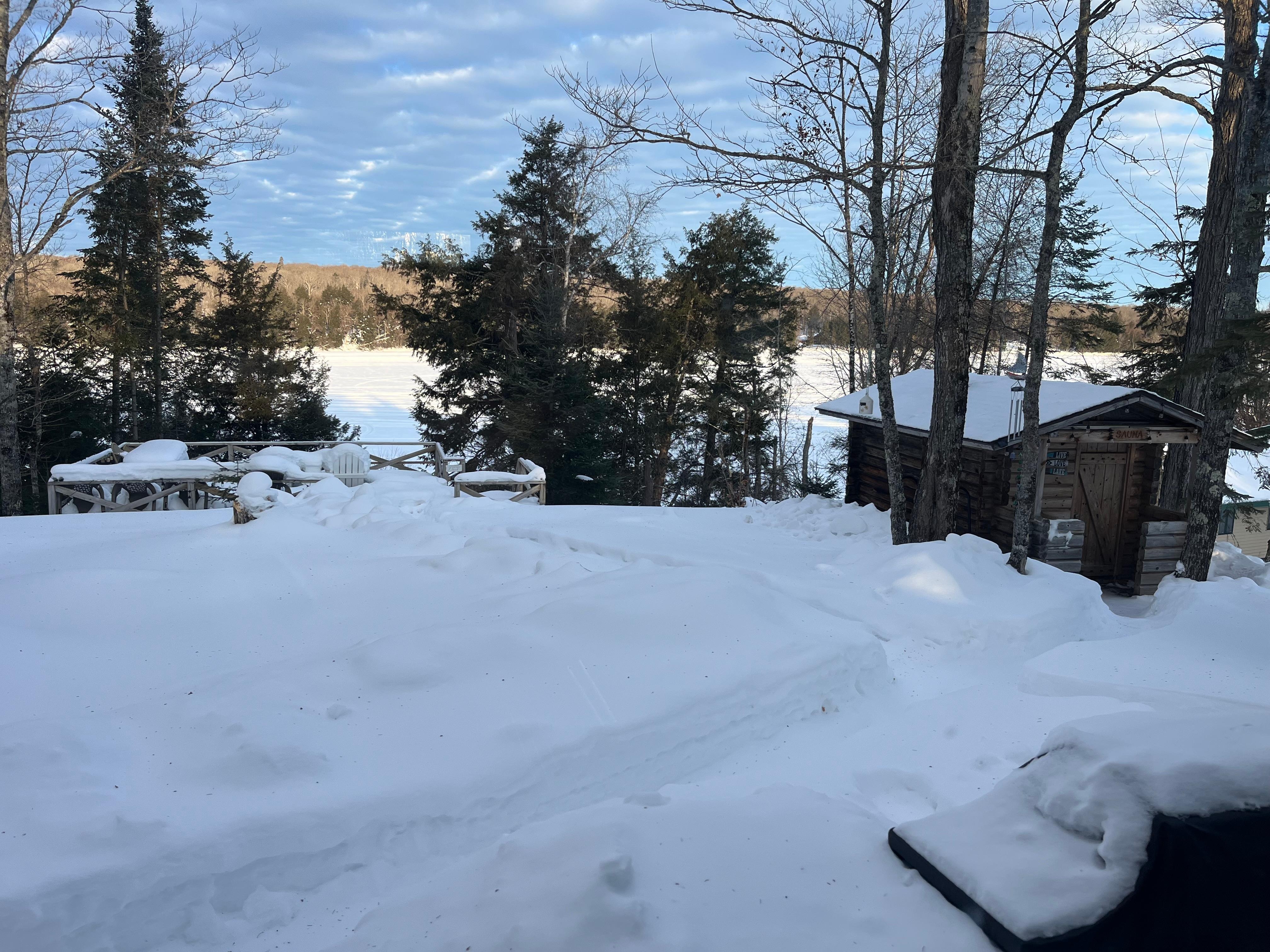 overlooking Golden Lake