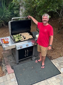 The grill
Worked great