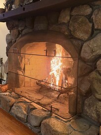 Loved the fireplace. We did have to go and buy our own wood. You may want to tell people that.