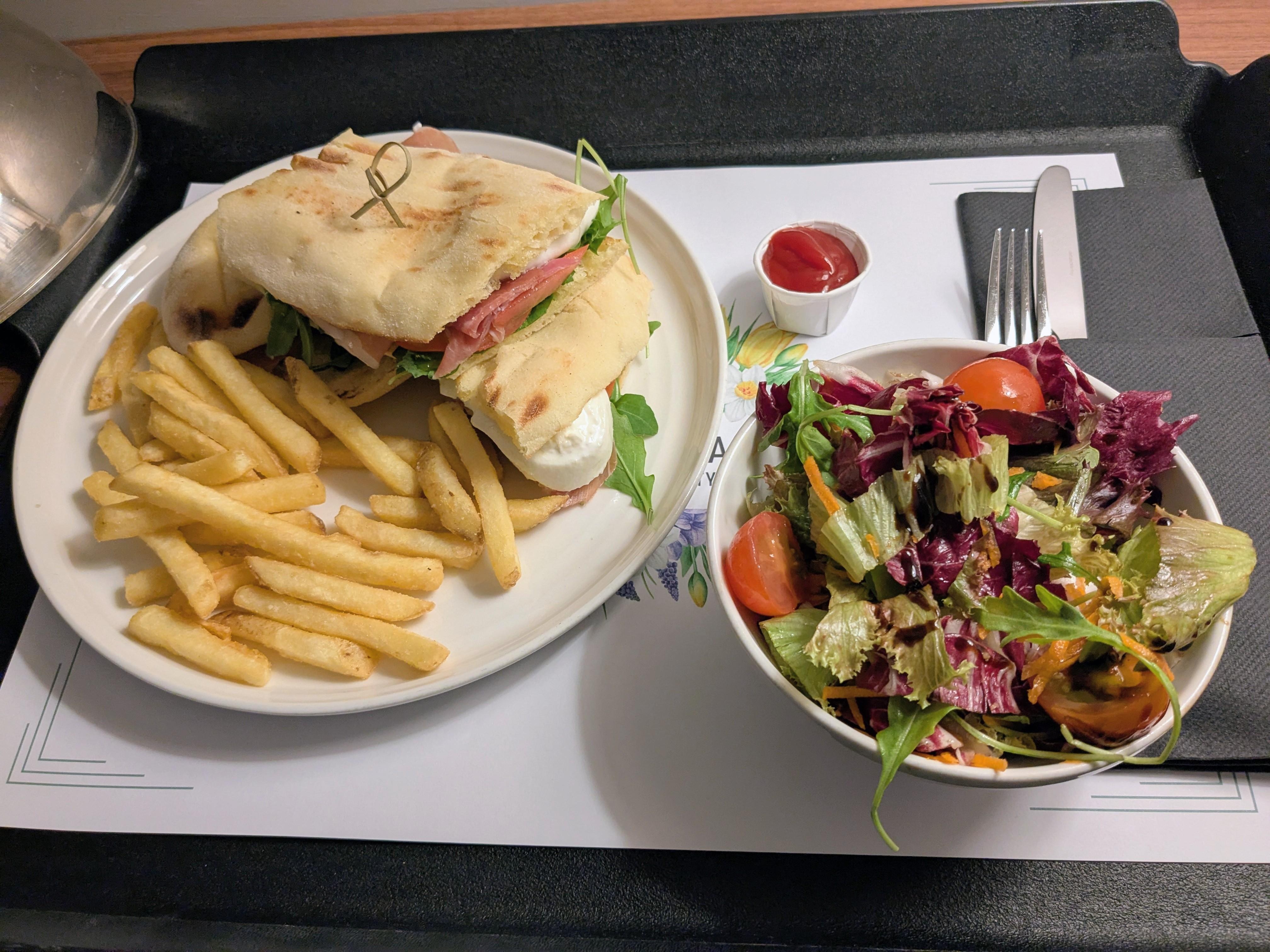 Convenient evening meal