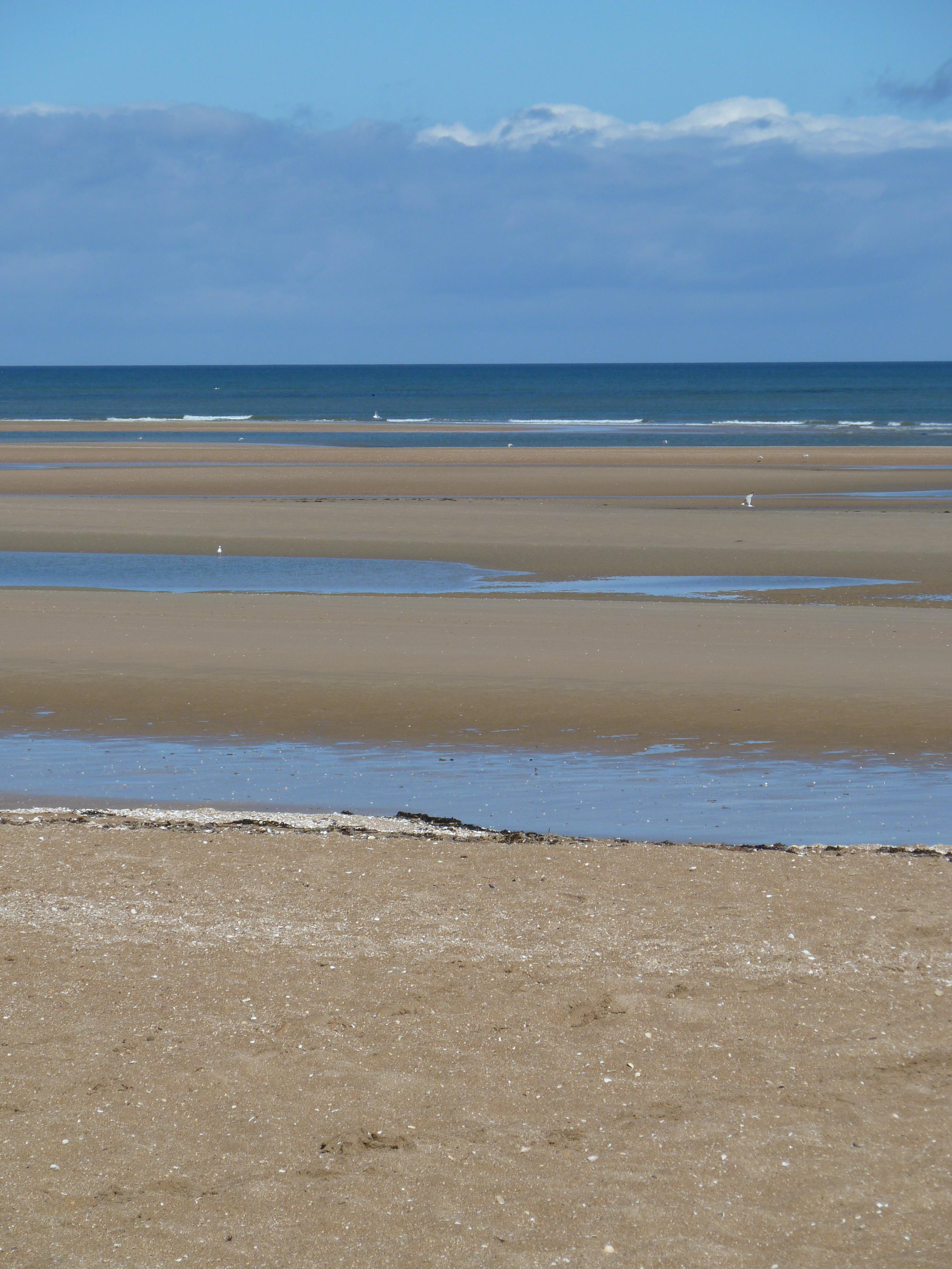 The beach at Houlgate