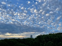 Foto dalla camera con vista su cortile interno