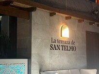 Trevlig takbar på hotellet !