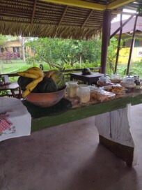 Mesa do café