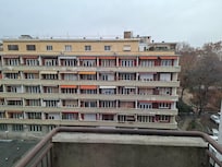 Vista da rua, à partir da varanda