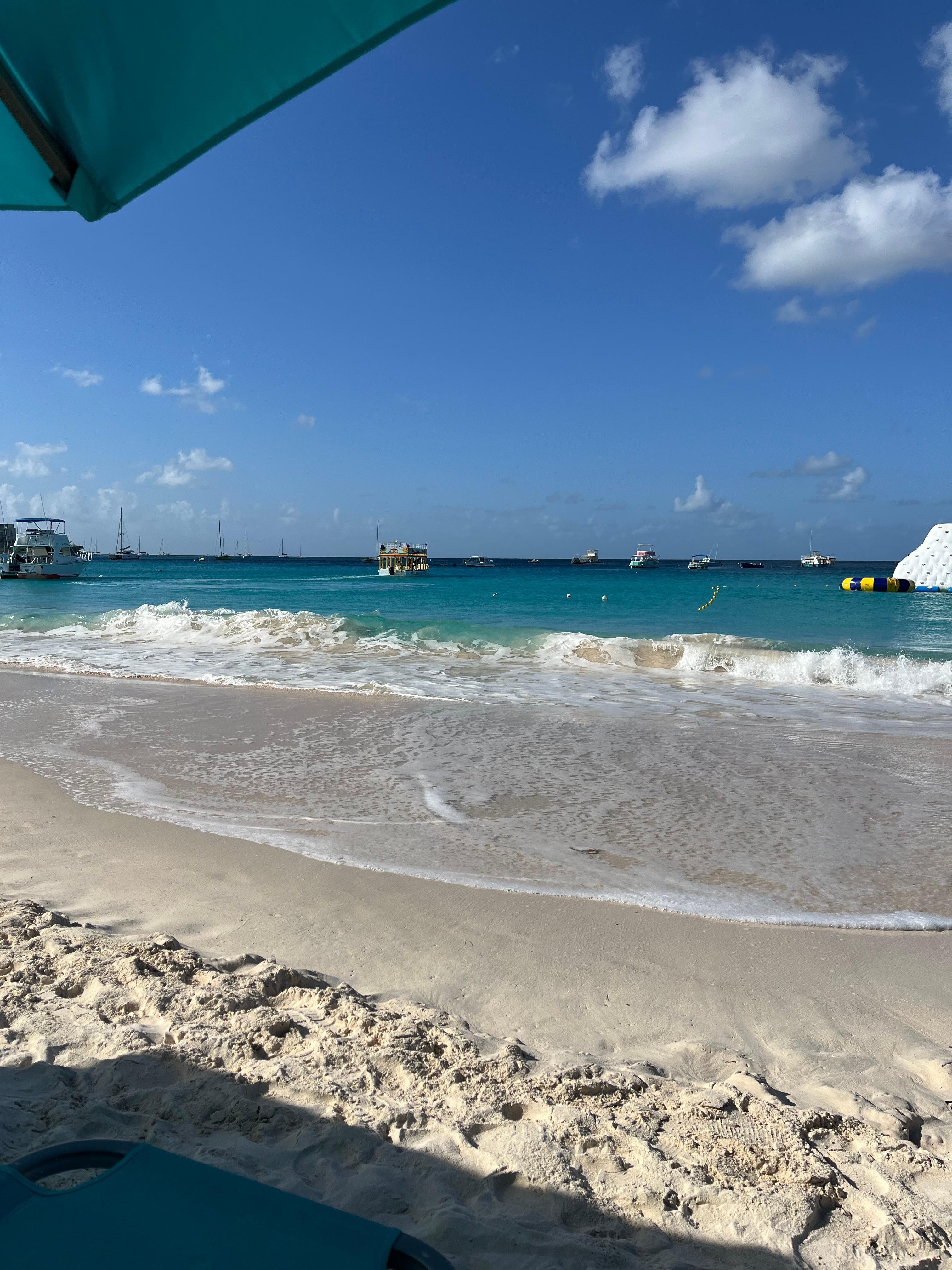 Beautiful beach great for swimming 