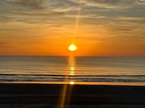 Sunrise view from the balcony