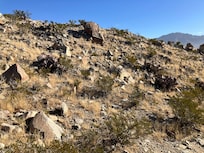 Beautiful hillside view at Three Hills Trail, El Paso