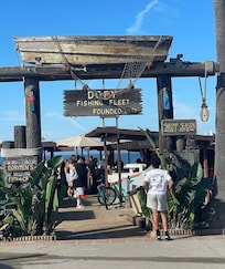 They go out every day and you can go over there and get fresh fish to cook later.