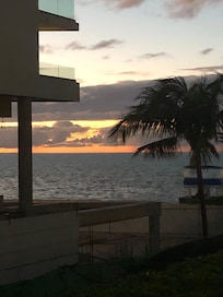 Sunset from balcony