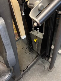 Only machine they had and it was broken with no sign on it to tell guests they’re fixing it.