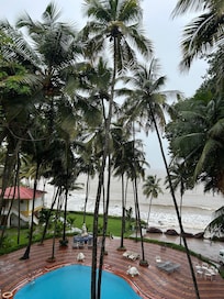 Sea view room balcony