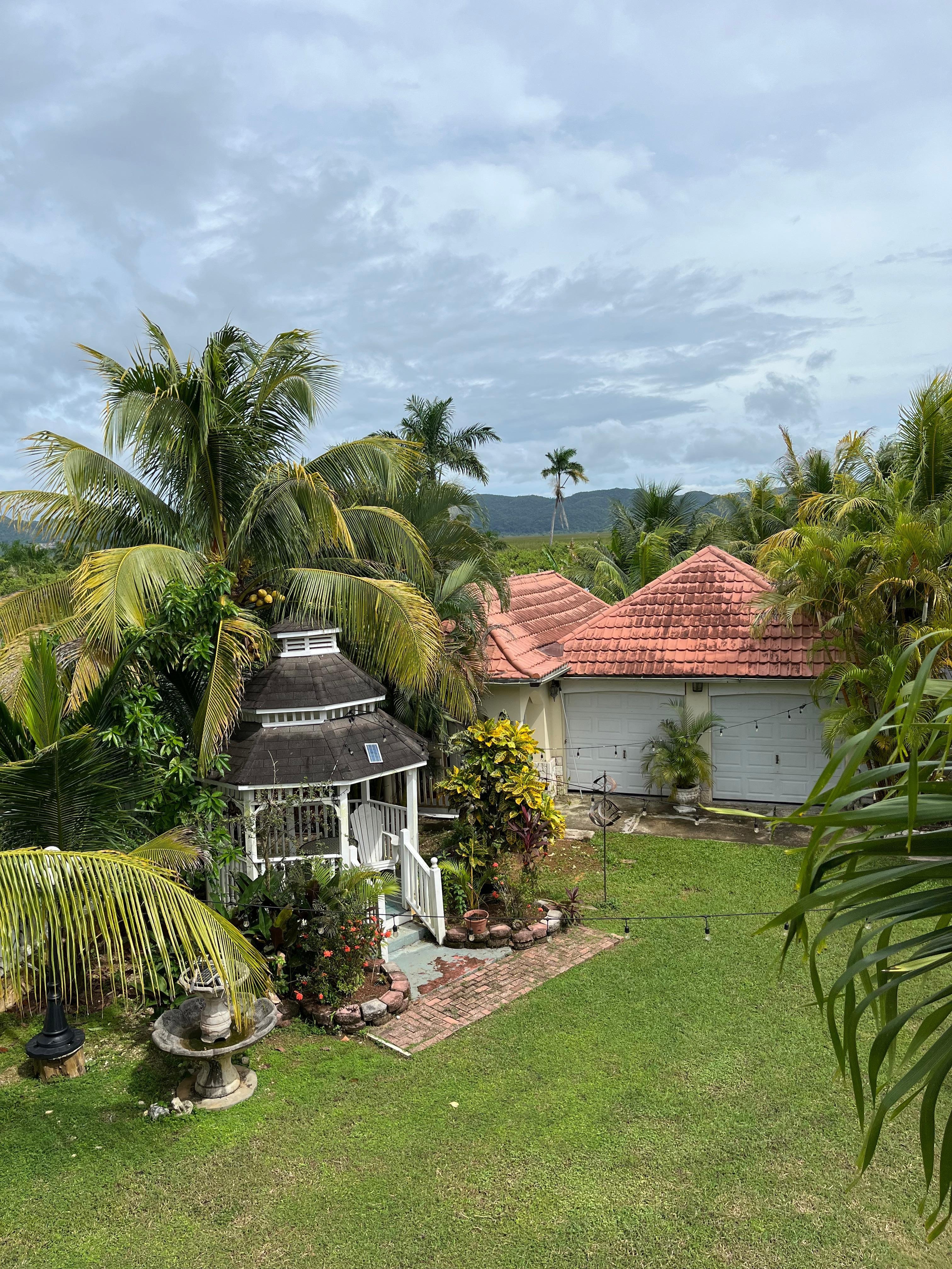 View from back of property 