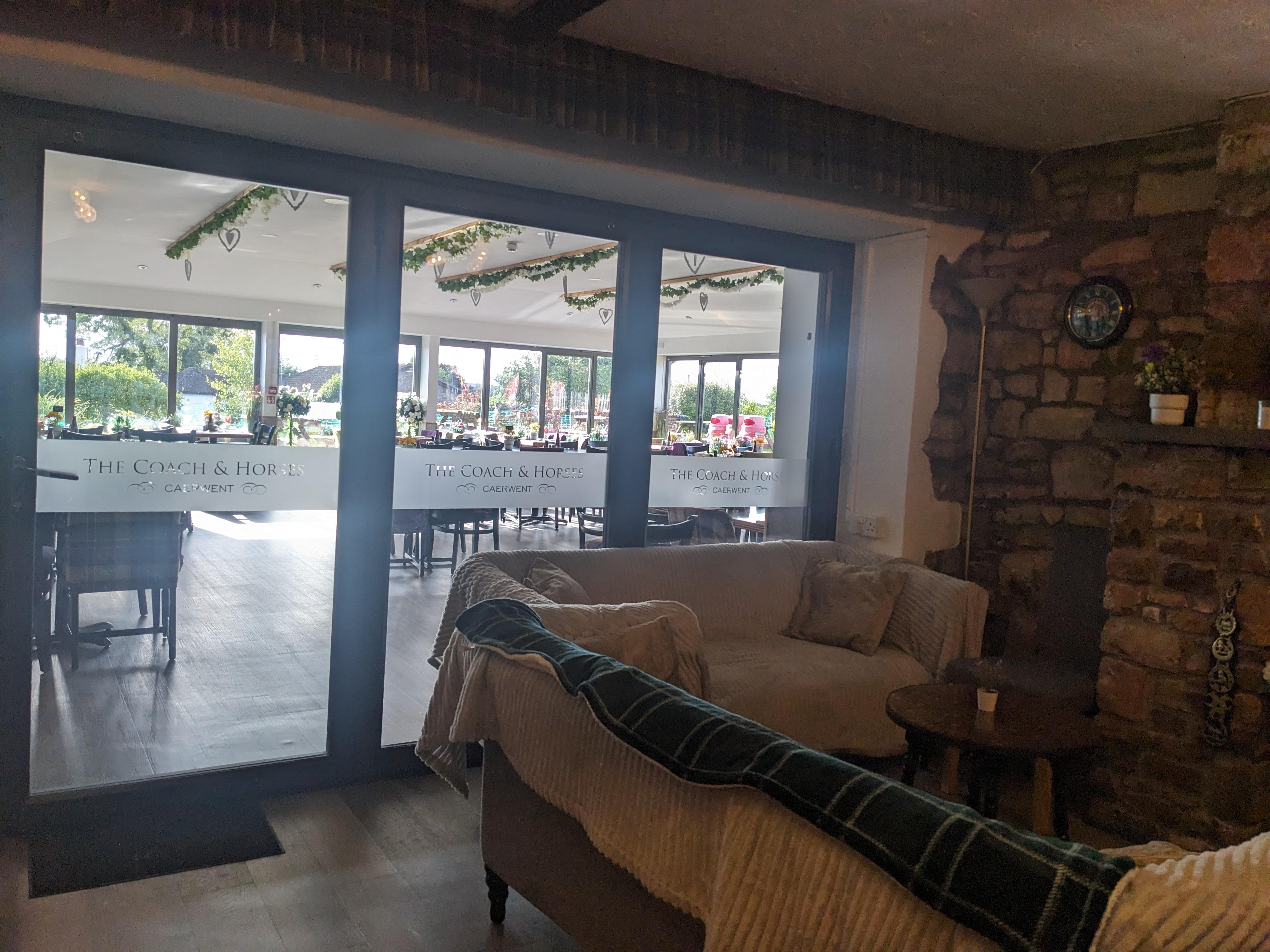 Extra dining/private hire room 
