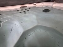 After 20mins cleaning best we could with no skimmer