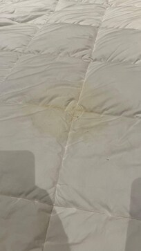 Stained sheets