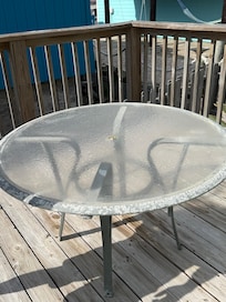 Outside table