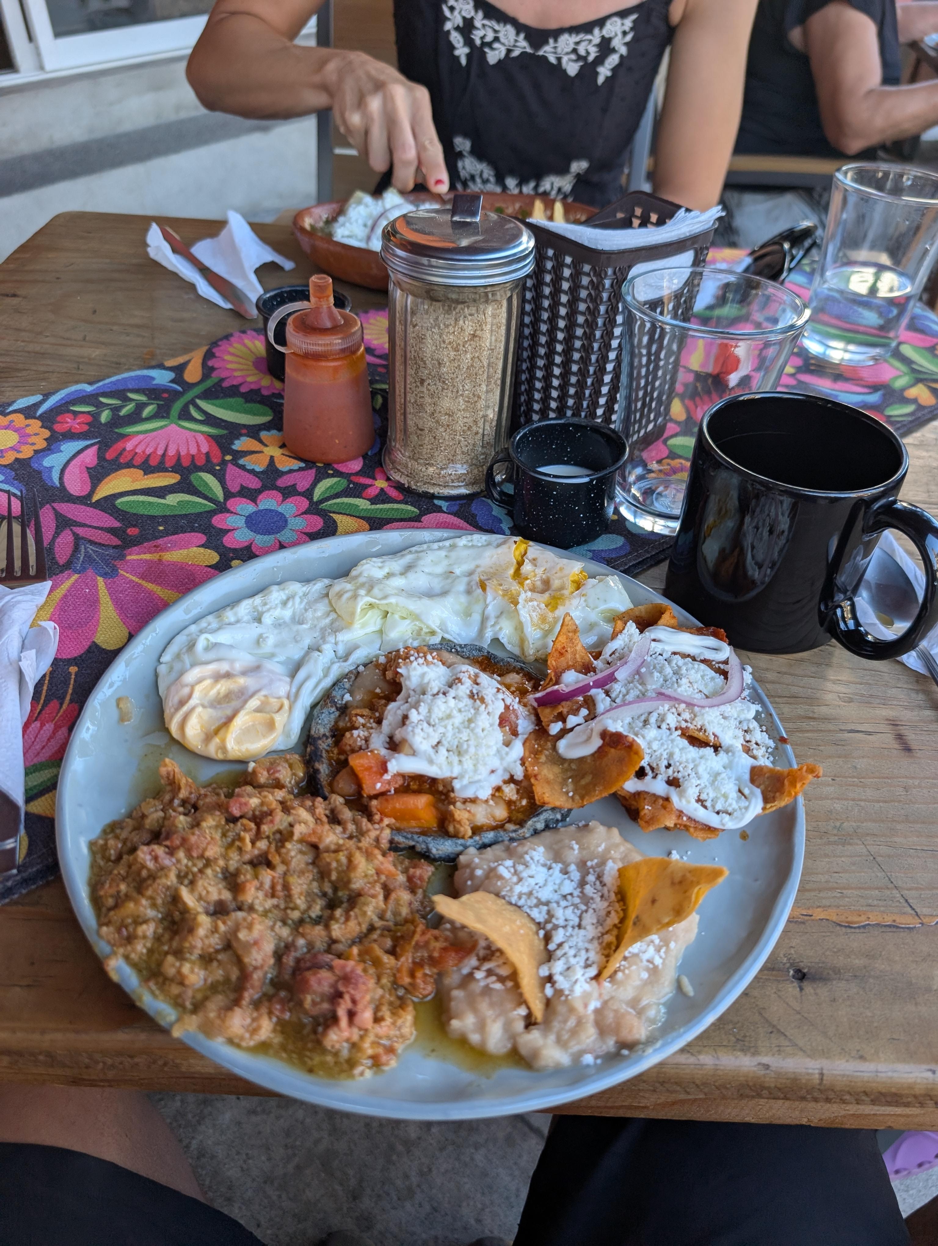 La Criolla Restaurant down the street had the best breakfast