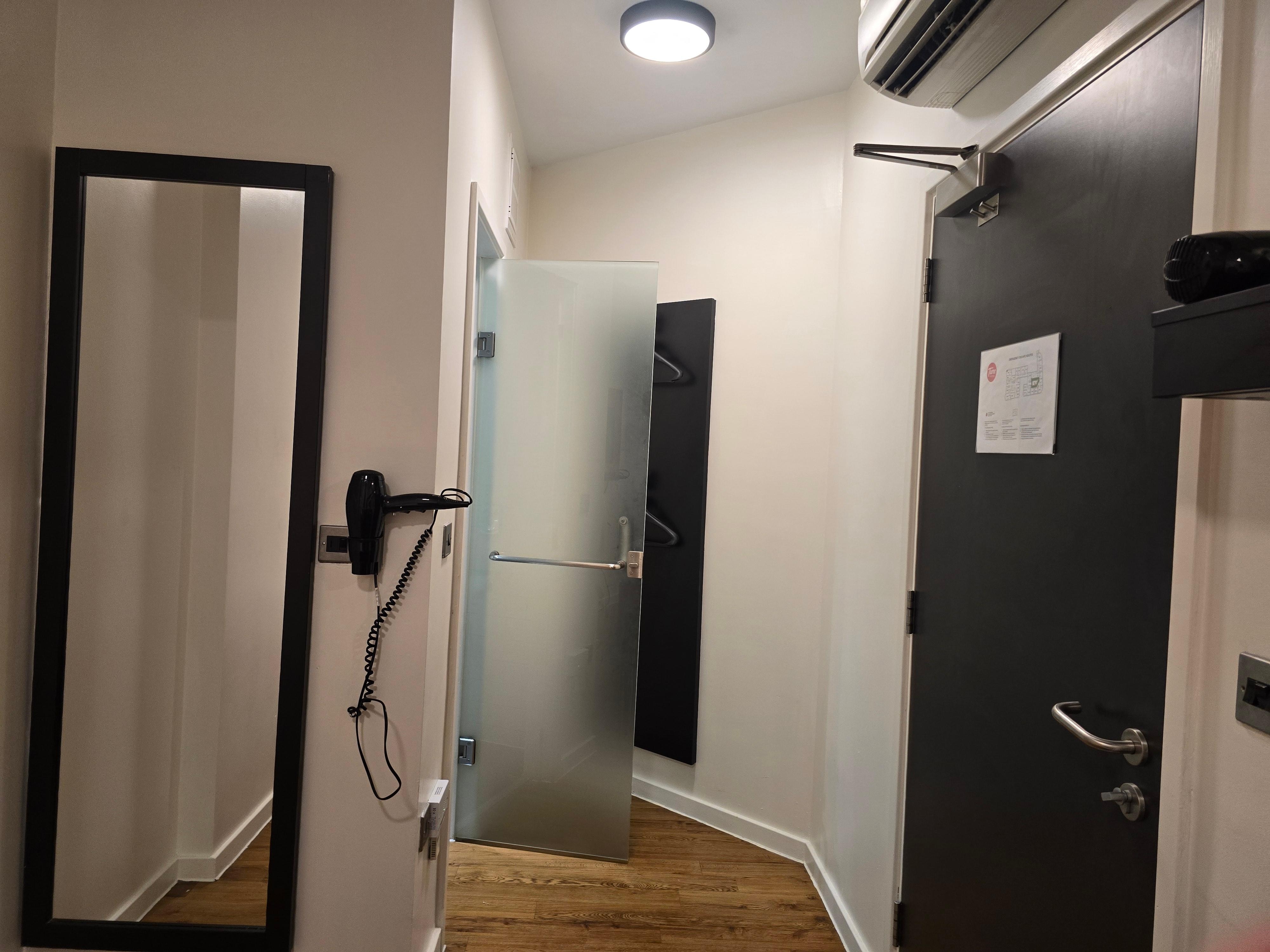 Clean compact room