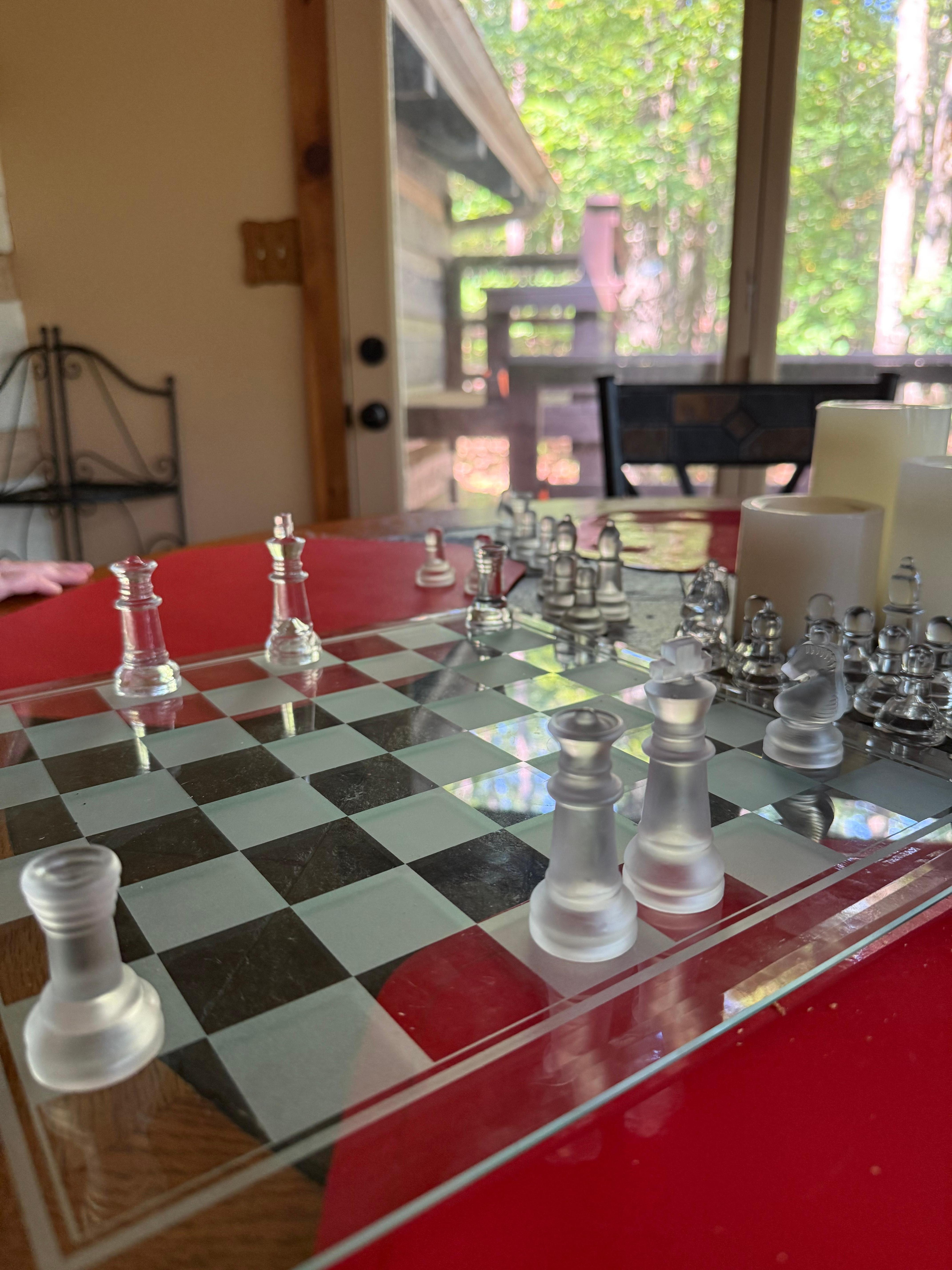 Girls taught me to play chess and i won!